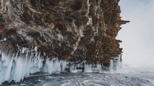 Winter Baikal: Olkhon Island and Ogoy Island