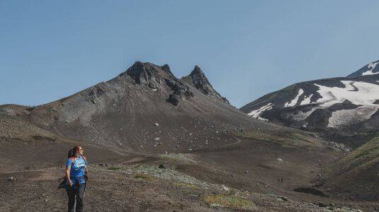 Camel Mountain in Kamchatka
