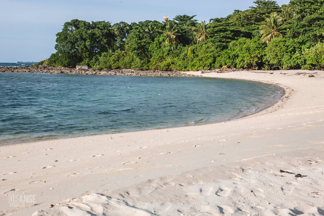 The lagoon on Selingan Island