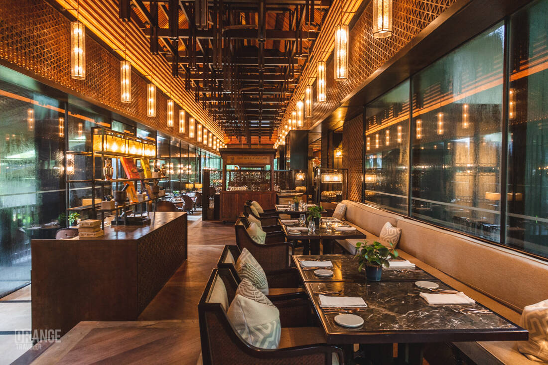 Langkawi Kitchen restaurant at The Ritz-Carlton, Langkawi