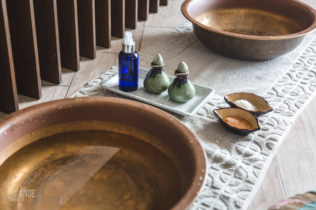 Spa details at The Ritz-Carlton, Langkawi