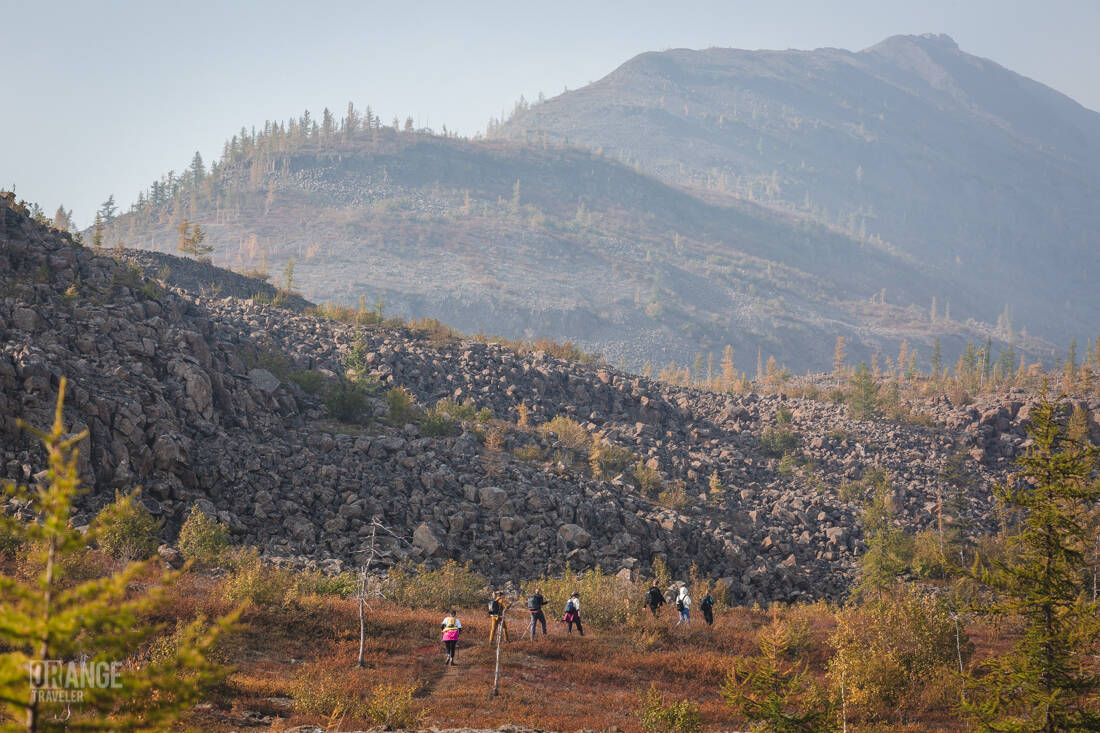 Trekking to Mount Festivalnaya on the Putorana Plateau