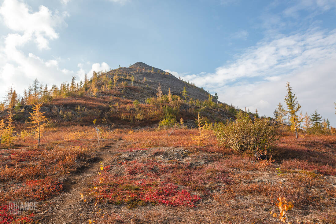 Mount Festivalnaya on the Putorana Plateau