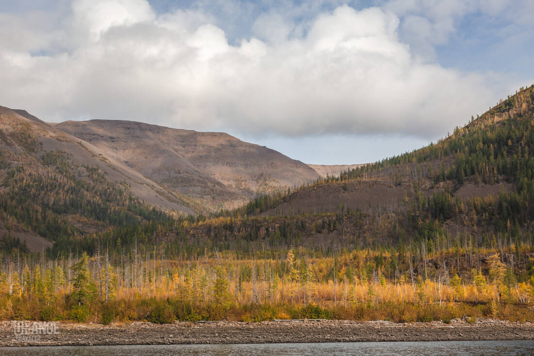 Autumn landscapes on the Putorana Plateau