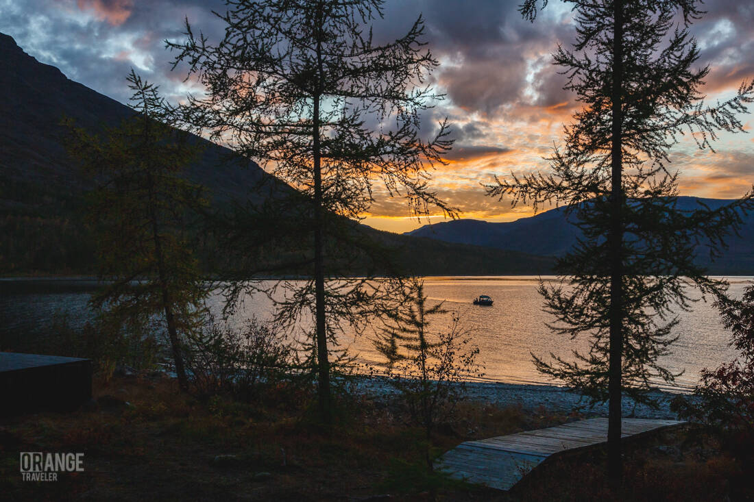 A warm evening on the Putorana Plateau