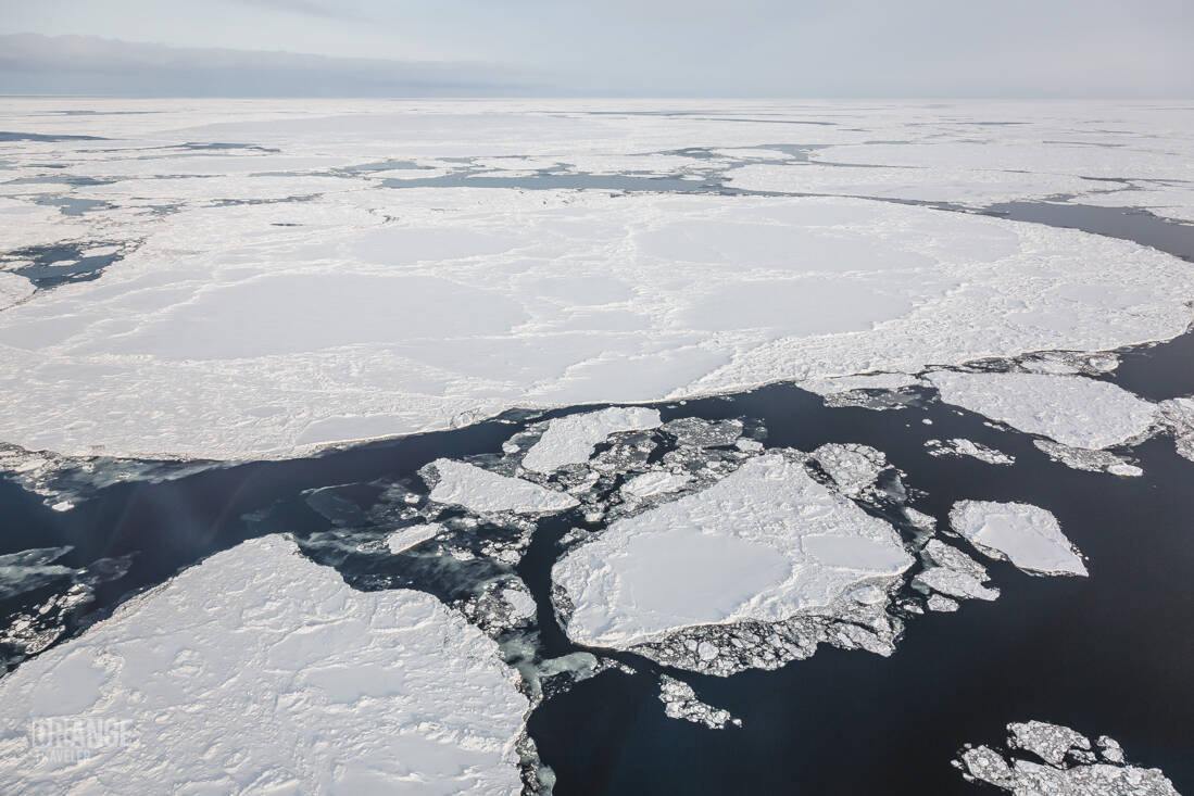 Белое море в марте