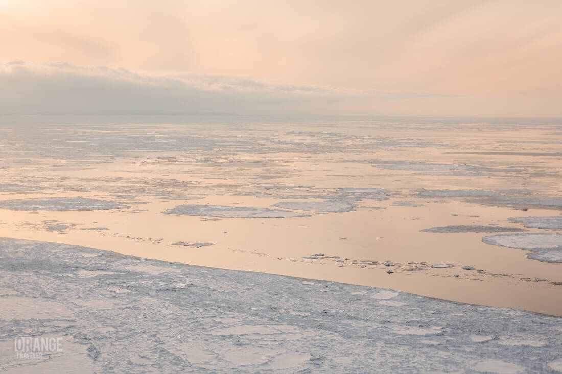 Закат на Белом море