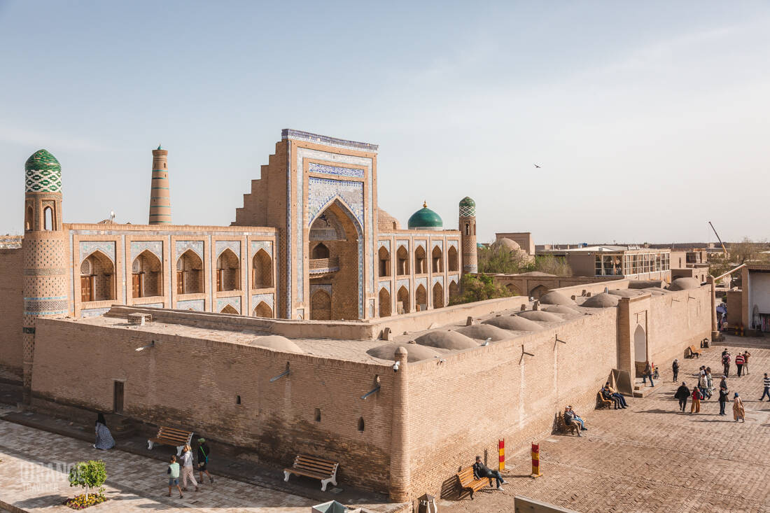 Caravanserai in Khiva Old Town, Uzbekistan
