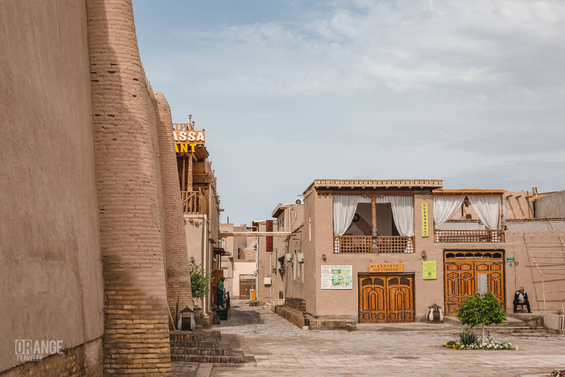 Lanes of Ichan-Kala in Khiva