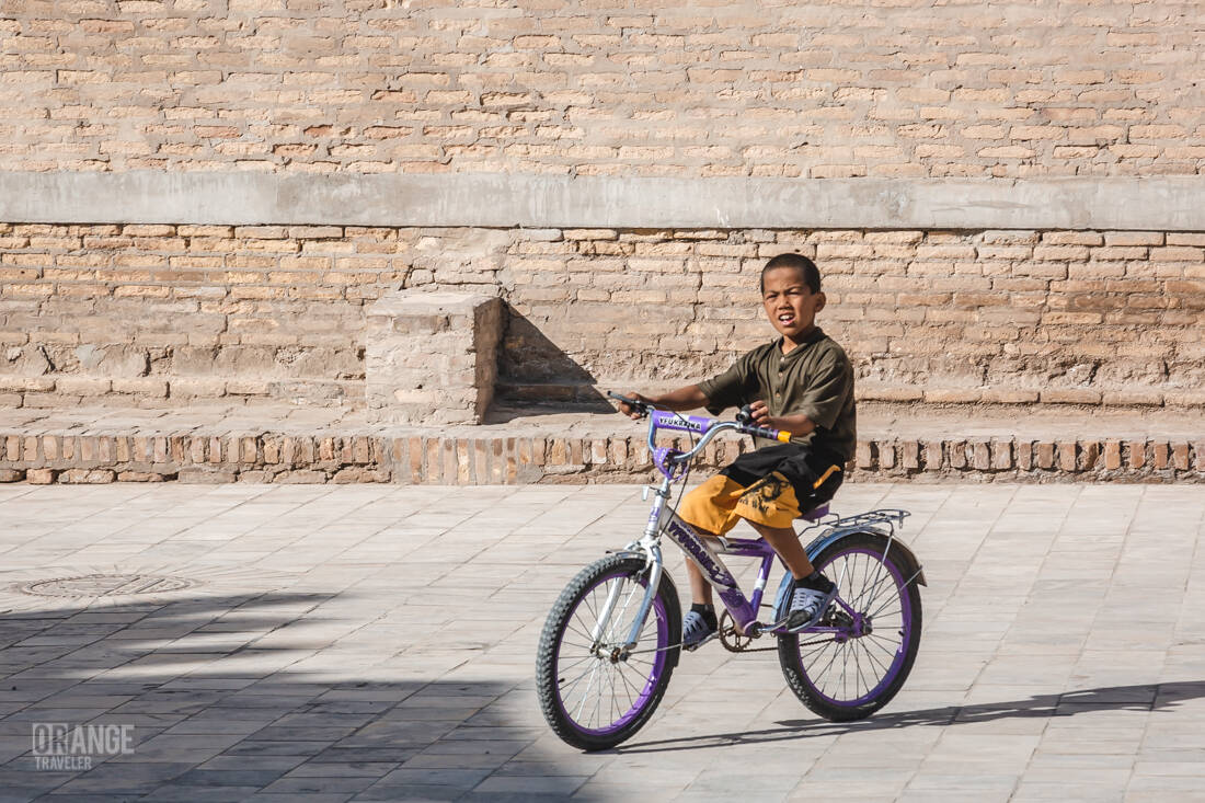 Boy in Ichan-Kala, Khiva