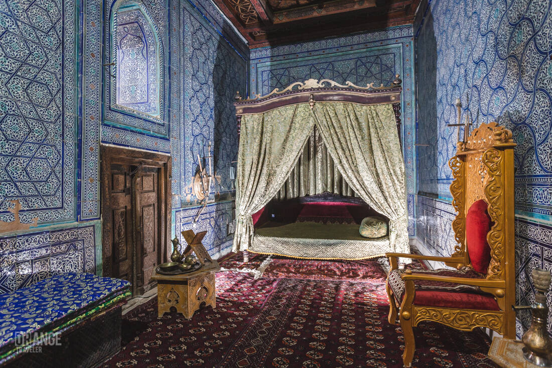Harem of Tash-Hauli Palace in Khiva