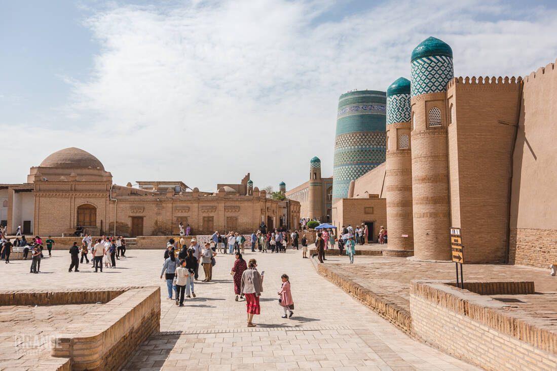 Summer day in Ichan-Kala, Khiva