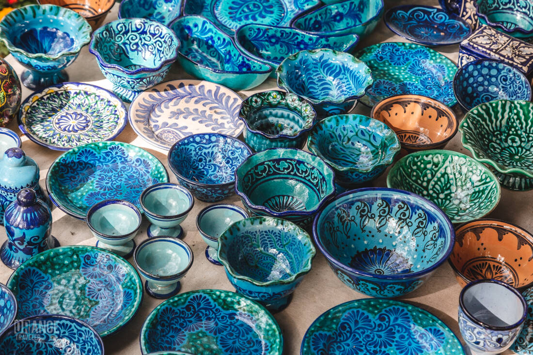 Ceramics from Rishtan, Uzbekistan