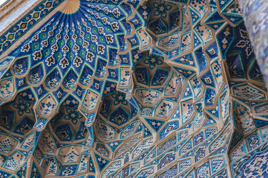 Muqarnas at the Gur-Emir Mausoleum