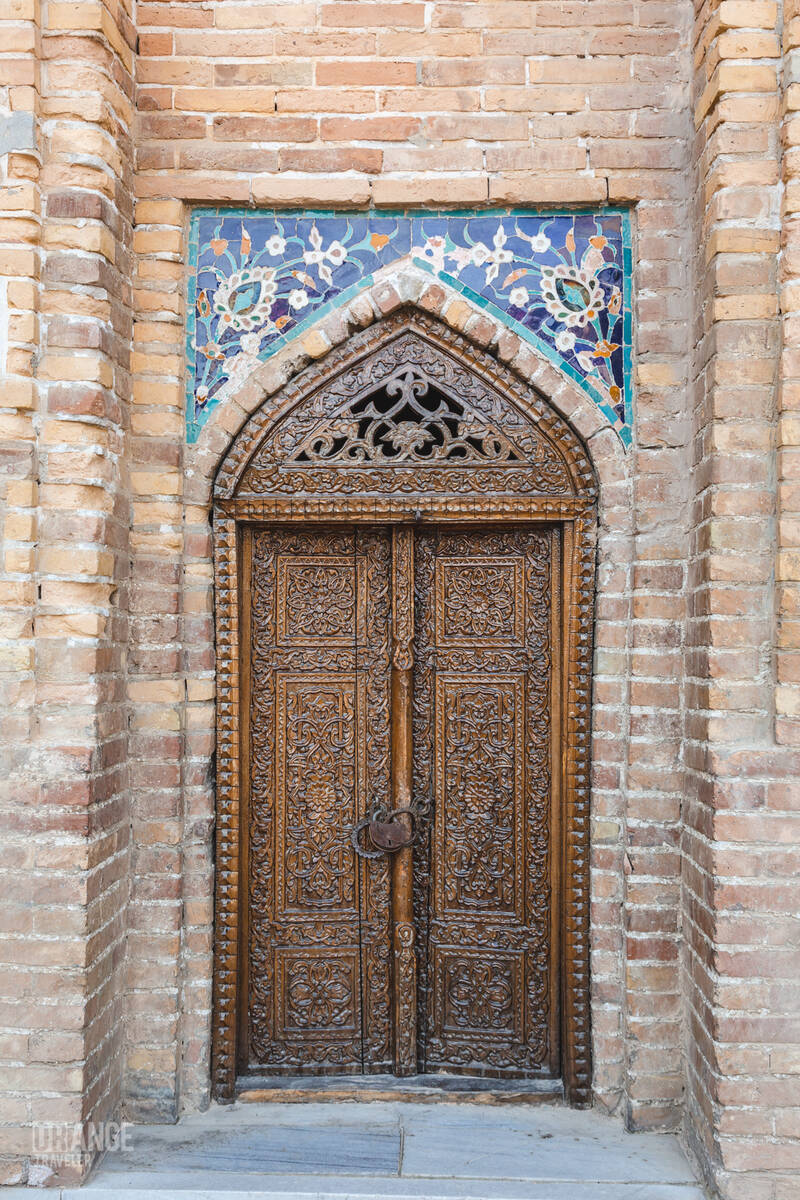 Door at the Gur-Emir Mausoleum
