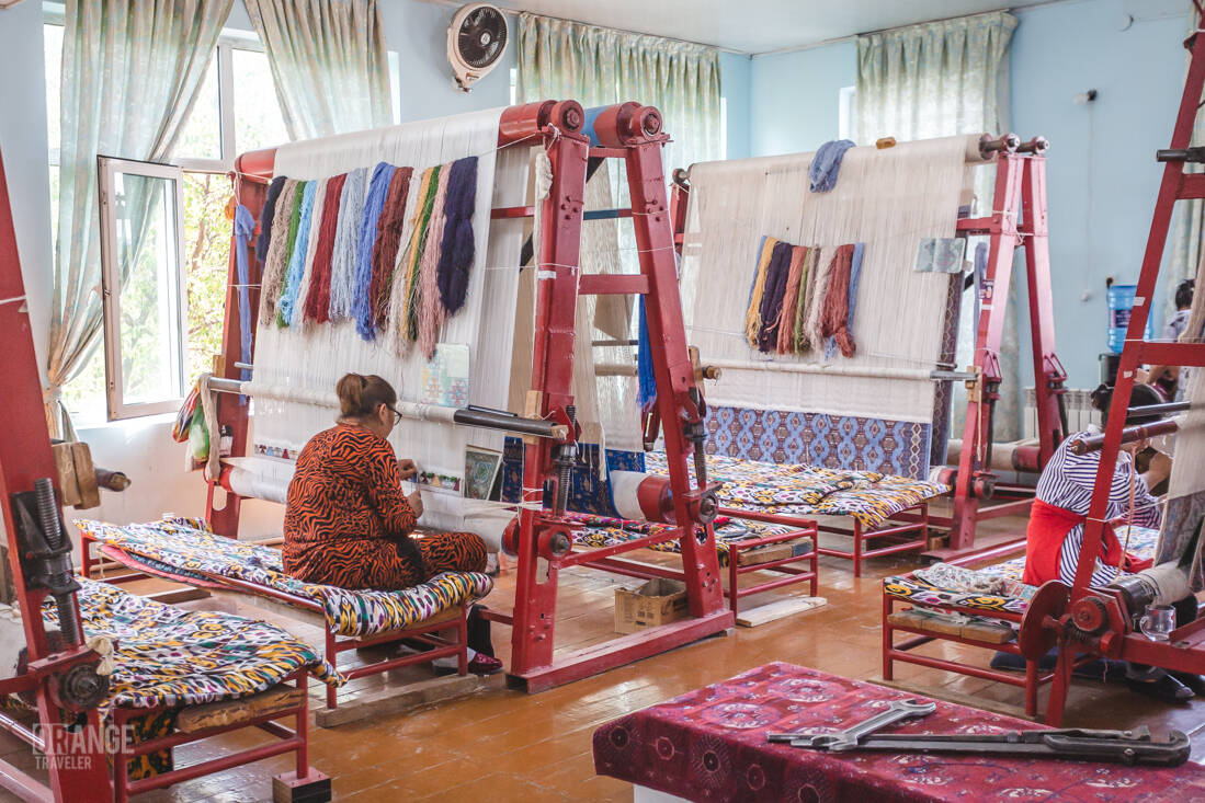 Khujum Carpet Centre in Samarkand