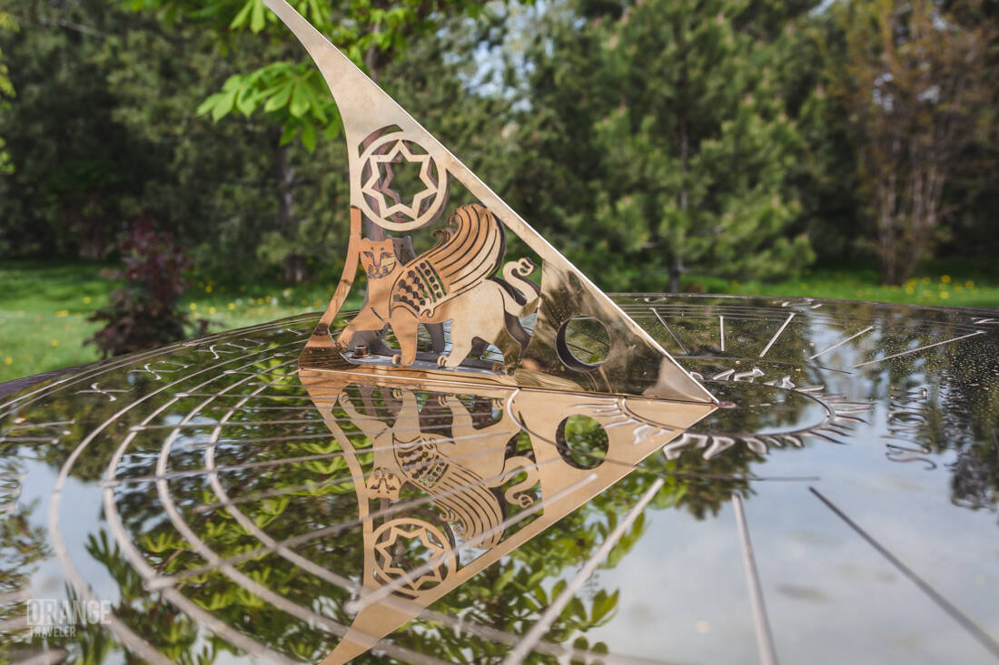 Sundial at the Ulugbek Observatory
