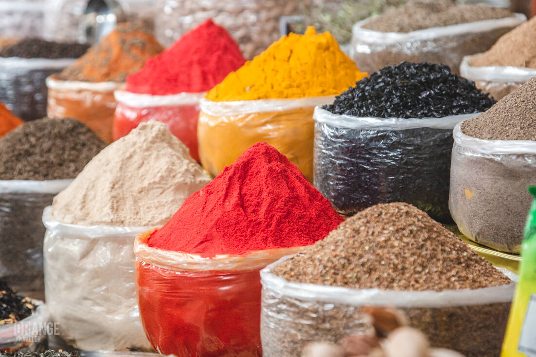Spices at Siab Bazaar