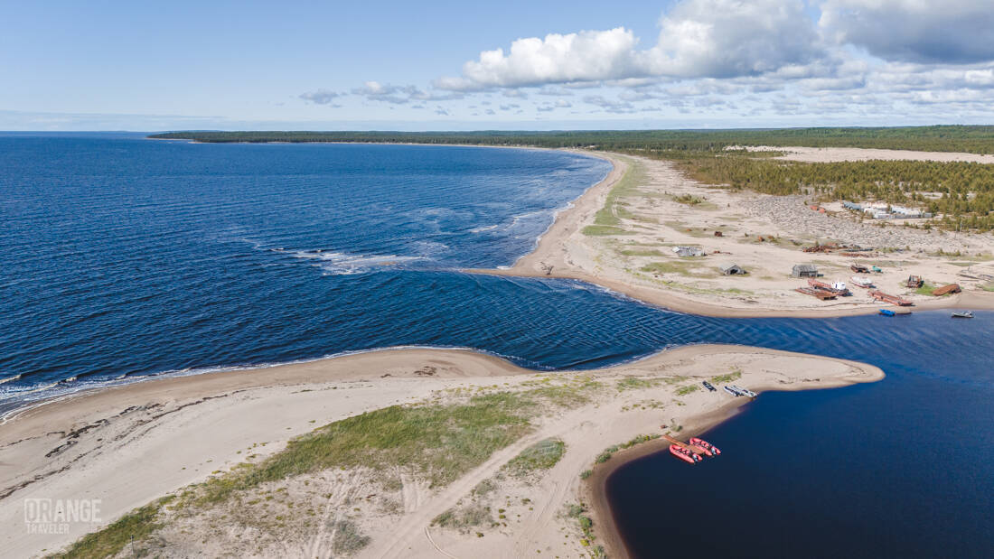 Белое море летом