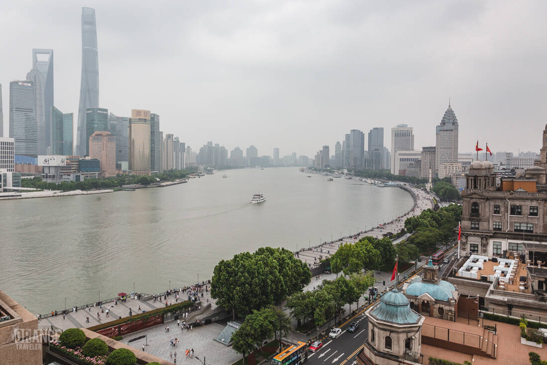 The Bund in Shanghai