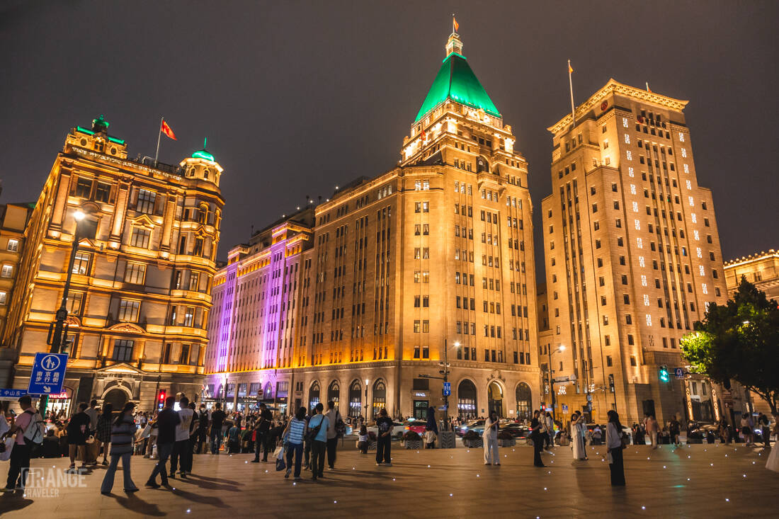 The Peace Hotel in Shanghai