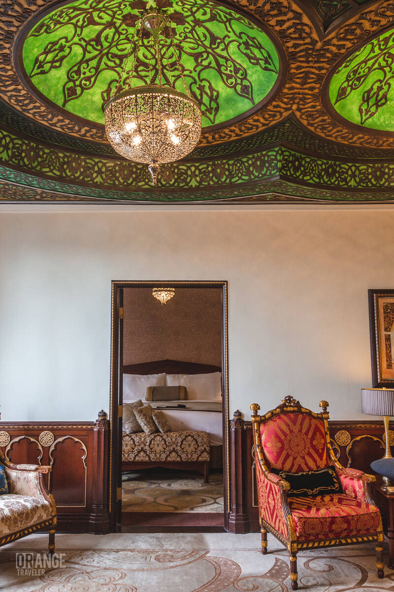Indian suite at the Peace Hotel