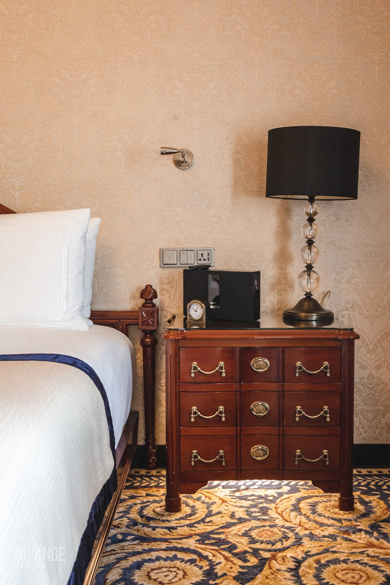 A suite at the Peace Hotel