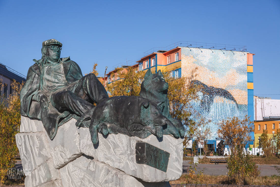 Памятник Юрию Рытхэу