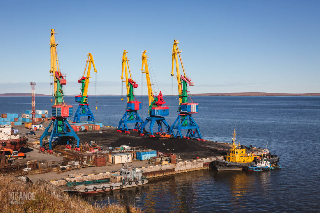 Морской порт в Анадыре